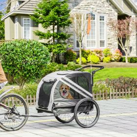2-in-1 Pet Bike Trailer for Small Dogs