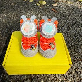 2026 New Glowing Dog Shoes 4PCS LED Light-Up Anti-Slip Paw Protector For Small Medium Dogs Night Safety Visibility Outdoor Shoes