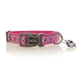 Neoprene Dog Collar Toto (Color: pink, size: medium)